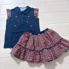 ファミリア　2点セット　120&100サイズ