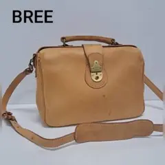 BREE Classic ダレスバッグ ヌメ革 2WAY