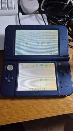 new3dsll メタリックブルー　ジャンク　900KS