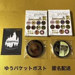 ハリーポッター　金バッジ　ダイアゴン横丁2種