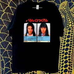 バトルロアイヤル ２⃣Tシャツ 半袖 メンズ 新品 個性的 黒 柴咲コウ