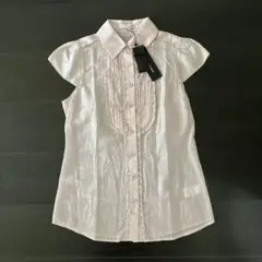 (未使用新品)バナナリパブリック　カップスリーブブラウス
