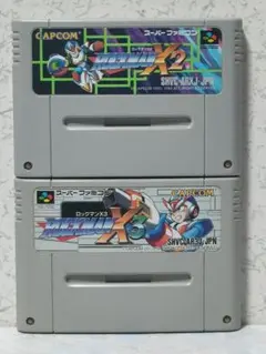 【スーパーファミコン】ロックマンX2 & X3