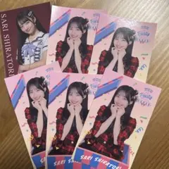 AKB48 白鳥沙怜 春コン 20周年ツアー ステッカーセット