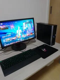 ゲーミングPCフルセットi5-9400F/GTX1650/24インチ120hz