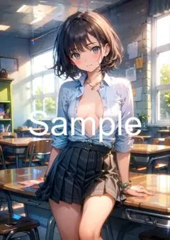 A4サイズアートポスター 1点もの 美女ポスター最高品質 E-E--２８