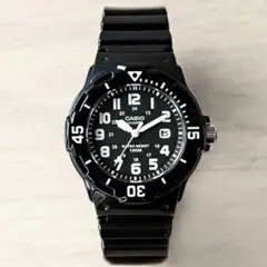 【新品】CASIO カシオ レディース腕時計 ブラック 防水