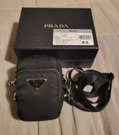 2日間限定最終売り切り価格!!PRADAユニセックスミニショルダー