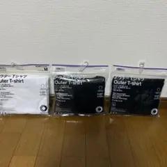 アウターTシャツ Mサイズ ホワイト ブラック