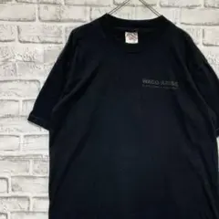USA製90sヴィンテージTシャツ！シングルステッチ　ブラック半袖古着XL 23