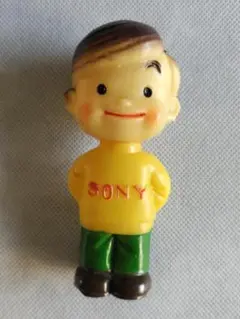 ソニー坊や　SONY　ソフビ　ソニーぼうや SONY製 ソニー坊や ソフビ人形 全長10.5cm | ブリキのおもちゃ