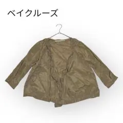 ベイクルーズ トップス シャツ ブラウス 薄手 光沢感