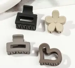 ヘアクリップセット 4個入り