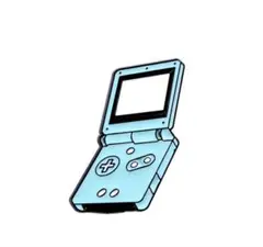 ゲームボーイ風　ピンバッジ