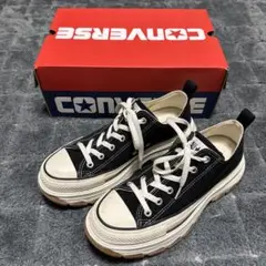 CONVERSE ALLSTARコンバースオールスター厚底　ブラック黒26.5