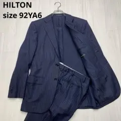 ☆ HILTON TIME メンズ　ストライプスーツ　セットアップ