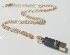 【現品限り】サンローラン 正規ノベルティチャーム（非売品）/ネックレス（社外品）