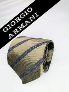 アルマーニ GIORGIO ARMANI ストライプ シルク製 イタリア製