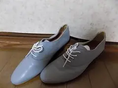 64107 リーガル シューズ グレー 24.5㎝