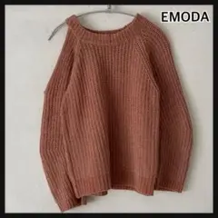 EMODA エモダ カッティングショルダーニット