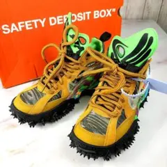 【美品】ナイキ×オフホワイト エアテラフォーマ スニーカ　23.5cm　箱付き