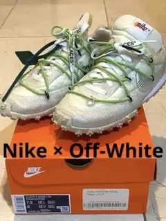 Nike Off-White Waffle Racer スニーカー 24.5cm