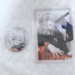 ParadoxLive 甲斐田 紫音 コラボカフェ本舗 缶バッジ ブロマイド