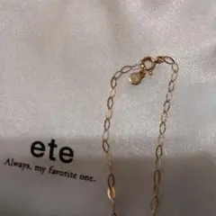 ete K10 チェーンネックレス