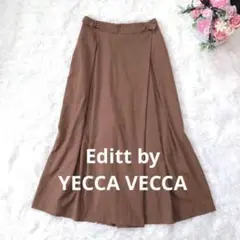 3154 エディットbyイェッカヴェッカ ガウチョパンツ スカート風 カジュアル