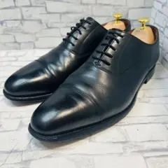 美品 SCOTCH GRAIN 内羽根 ストレートチップ 撥水レザー 26.5㎝