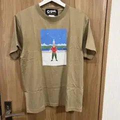 gol. イラストプリント Tシャツ Mサイズ ベージュ