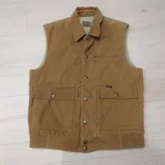 Lee コーデュロイ ベスト ブラウン