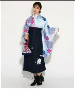 ピンクラテ 袴 S 160 編み上げブーツつき