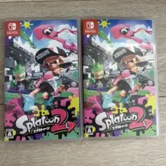 Splatoon 2 Nintendo Switch ソフト　2点