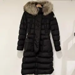 モンクレール/ロングコート/ベルト付き『美品』