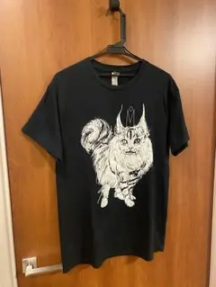 オグシムの 猫柄Tシャツ