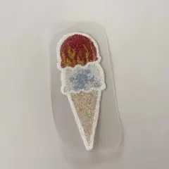 アイスクリーム型ボディジュエリーシール