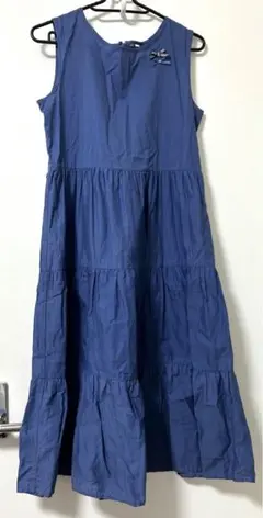 pom ponette juniorポンポネットジュニア　ティアード ワンピース