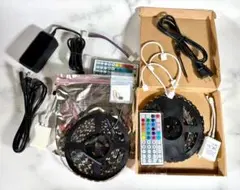 DC12V ledテープライトセット 切断可能 5m ledテープ 防水