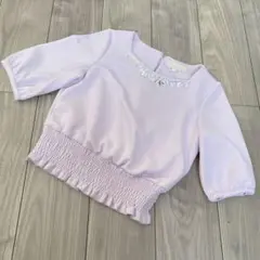 エミリアウィズ ビジュー パフ トップス s
