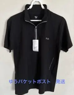 FILA ブラック ジッパーエリ付き　Mサイズ