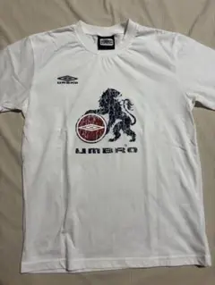 umbro ホワイト シャツ ライオンデザイン