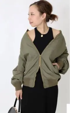 Deuxieme Classe ミリタリーブルゾン