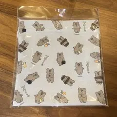 悲熊　巾着　キューライス万博