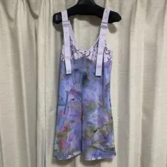 【☺︎様】HEAVEN by marc ja cobs ノースリーブミニワンピース heaven by marc jacobs 星柄 ノースリーブミニワンピースxs