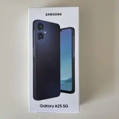 【新品未使用】Samsung Galaxy A25 5G ブラック64GB