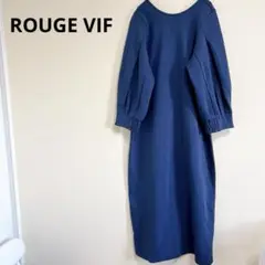 【ROUGE VIF】ルージュヴィフ ロングワンピース　長袖　レディース