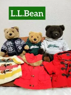 L.L.Beanぬいぐるみ3体セットフリースパタゴニアハロッズテディーベアーくま L.L.Beanぬいぐるみ3体セットフリースパタゴニアハロッズ