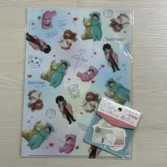 ちょっと待とうよ、春虎くん　クリアファイル＆フレークシールセット　あめきり