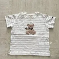 petit main クマ　船　Tシャツ　100 ③